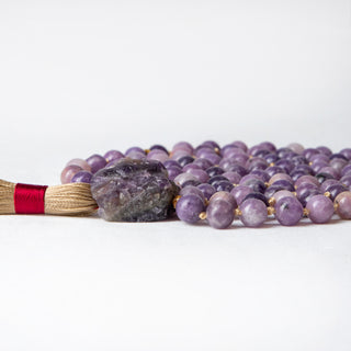 Pisces | Lepidolite Mala