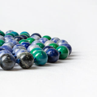 Aquarius | Chrysocolla Lapis Lazuli Mala