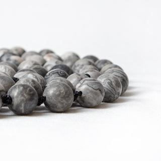 Capricorn | Picasso Jasper Onyx Mala